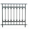 Panacea Park Lane Fence Section - Black - Alton Garden Centre