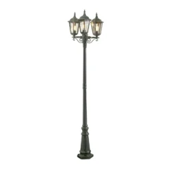 Konstsmide Firenze 7217-600 Column Light - Green - Alton Garden Centre