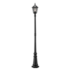 Konstsmide Firenze 7233-750 Column Light - Matt Black - Alton Garden Centre