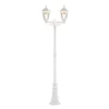 Konstsmide Firenze 7234-250 Column Light - Matt White - Alton Garden Centre