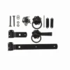 Forest - Europa Gate Fixings Black Zinc Coated - Alton Garden Centre