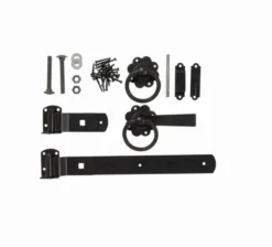 Forest - Europa Gate Fixings Black Zinc Coated - Alton Garden Centre