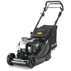Hayter Harrier 41cm Autodrive Variable-Speed InStart Rear-Roller Petrol Lawn Mower (Electric Start) 376B - Alton Garden Centre