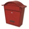 Sterling Classic Metal Post Box- Red - Alton Garden Centre