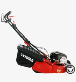 Cobra RM433SPBI 17" Petrol Powered Rear Roller Lawnmower - Alton Garden Centre -Garden Strimmers Shop products prodzoomimg16086