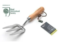 Burgon And Ball RHS Stainless Steel Hand Fork - Alton Garden Centre