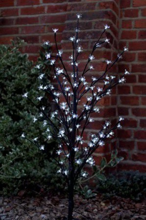 Large White Blossom Tree 120 LED Lights Battery Operated - Alton Garden Centre 1 Large White Blossom Tree 120 LED Lights Battery Operated - Alton Garden Centre
