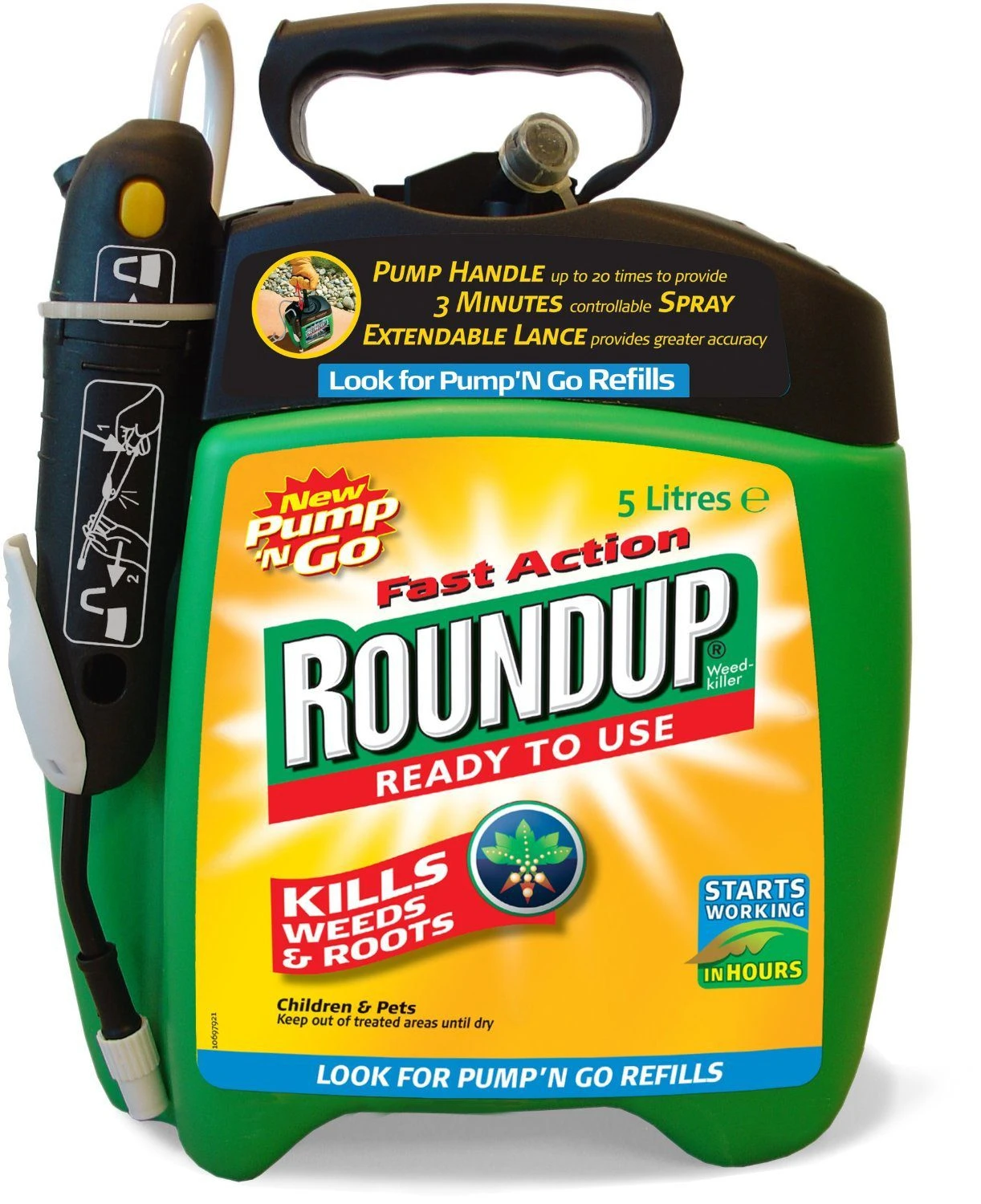 Roundup Fast Action Pump 'n' Go 5 Litres Weedkiller - Alton Garden Centre 1 Roundup Fast Action Pump 'n' Go 5 Litres Weedkiller - Alton Garden Centre