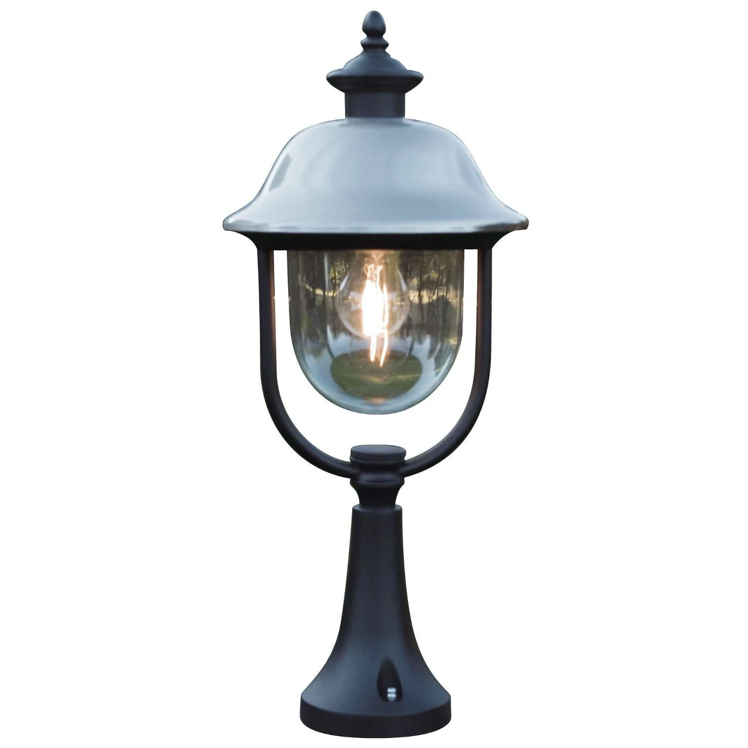 Konstsmide Parma 7241 Aluminium Garden Post Light - Matt Black - Alton Garden Centre 1 Konstsmide Parma 7241 Aluminium Garden Post Light - Matt Black - Alton Garden Centre