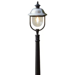 Konstsmide Parma 7242 Aluminium Garden Pathway Light - Matt Black - Alton Garden Centre