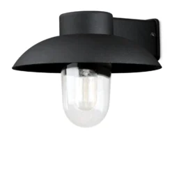 Konstsmide Mani 415-750 Wall Light - Matt Black - Alton Garden Centre