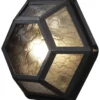 Konstsmide Castor 533-750 Wall & Ceiling Lamp - Matt Black - Alton Garden Centre