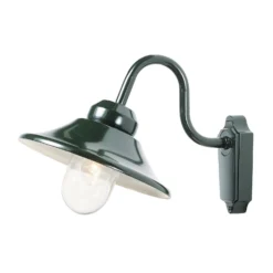 Konstsmide Vega 556-600 Down Wall Light - Green - Alton Garden Centre