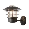 Konstsmide Modena 7303-750 Wall Light - Matt Black - Alton Garden Centre