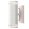 Konstsmide Modena 7512-250 Up & Down Wall Light - Matt White - Alton Garden Centre