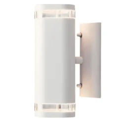Konstsmide Modena 7512-250 Up & Down Wall Light - Matt White - Alton Garden Centre