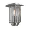 Konstsmide Trento 7565 Garden Wall Light - Stainless Steel - Alton Garden Centre