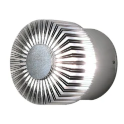 Konstsmide Monza 7900-310 High Power LED Wall Light - Aluminium - Alton Garden Centre