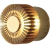 Konstsmide Monza 7900-800 High Power LED Wall Light - Anodized Brass - Alton Garden Centre