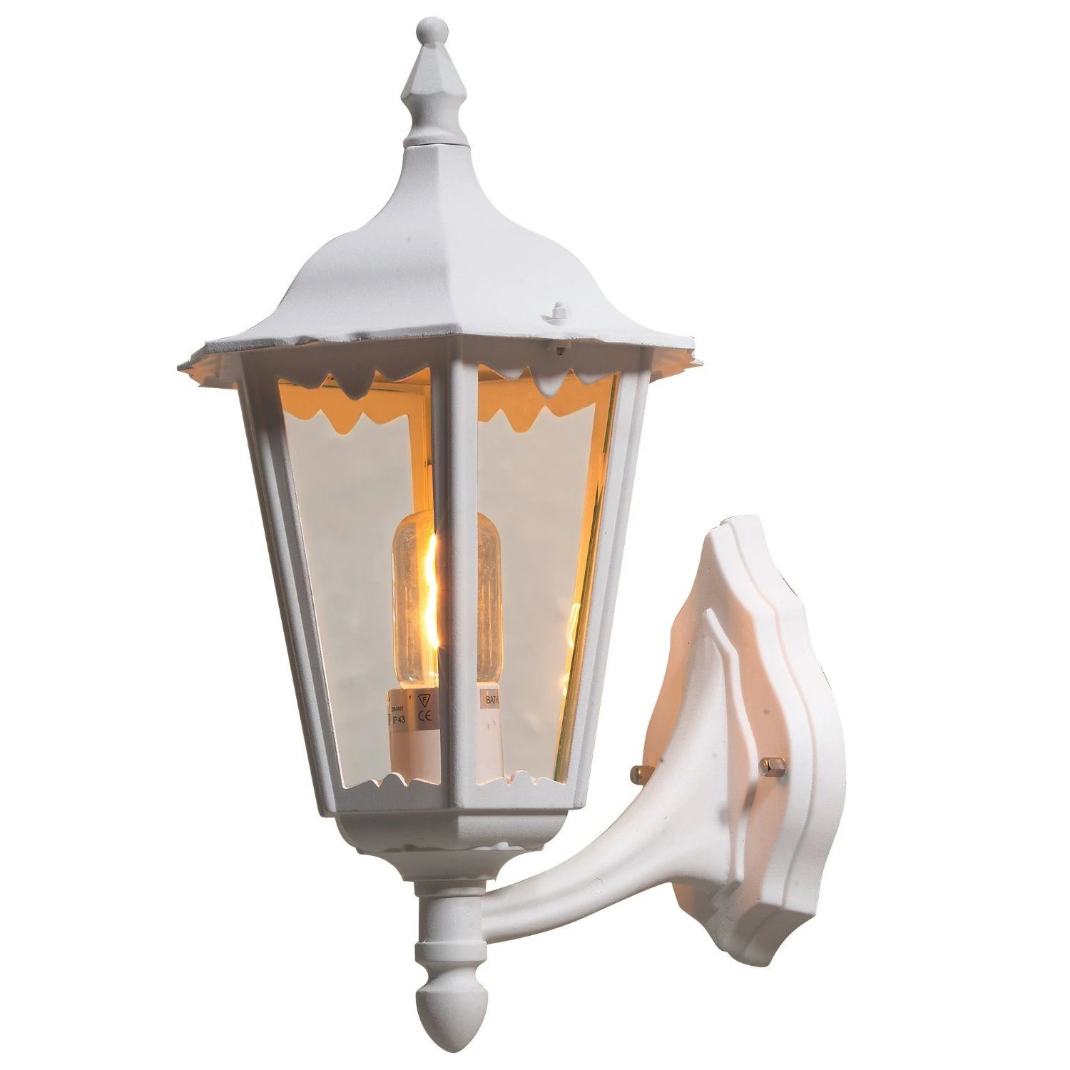 Konstsmide Firenze 7213-250 Wall Light - Matt White - Alton Garden Centre 1 Konstsmide Firenze 7213-250 Wall Light - Matt White - Alton Garden Centre