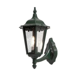 Konstsmide Firenze 7213-600 Wall Light - Green - Alton Garden Centre