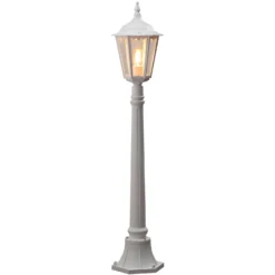 Konstsmide Firenze 7215-250 Pathway Light - Matt White - Alton Garden Centre
