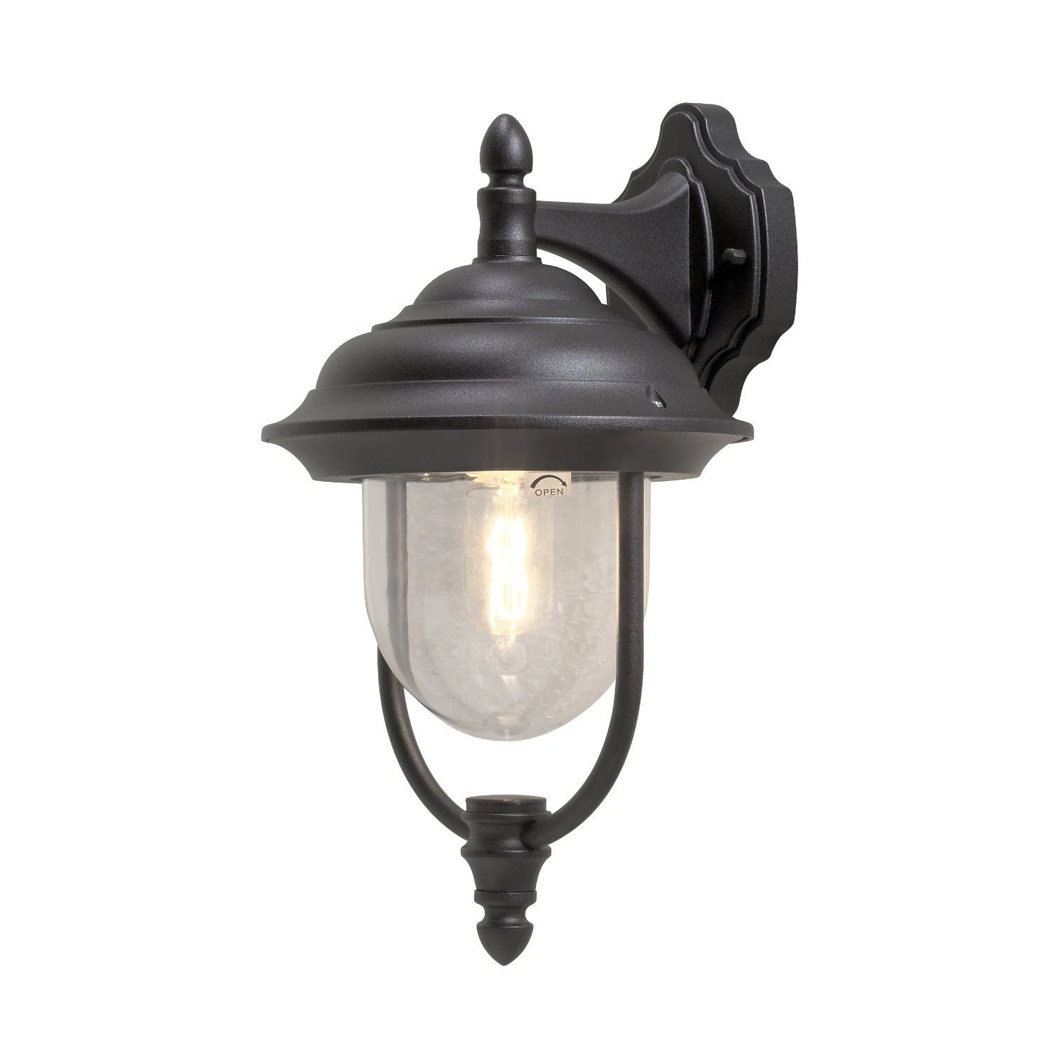 Konstsmide Parma 7222-750 Wall Light - Matt Black - Alton Garden Centre 1 Konstsmide Parma 7222-750 Wall Light - Matt Black - Alton Garden Centre
