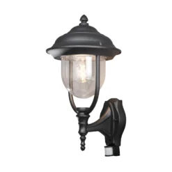 Konstsmide Parma 7235-750 PIR/Motion - Matt Black - Alton Garden Centre