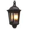 Konstsmide Firenze 7229-750 Wall Light - Matt Black - Alton Garden Centre