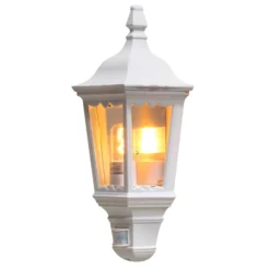 Konstsmide Firenze 7230-250 Wall Light - Matt White - Alton Garden Centre