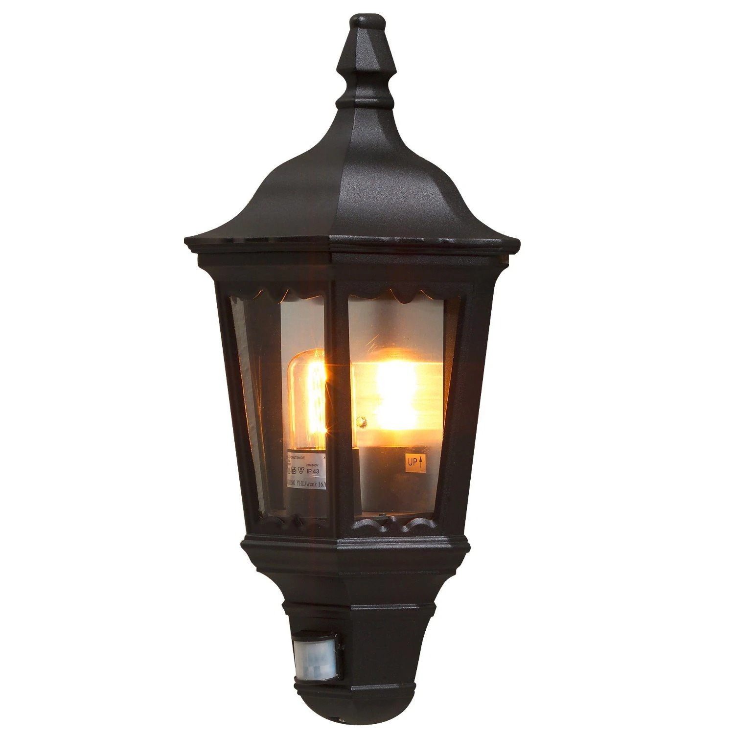 Konstsmide Firenze 7230-750 Wall Light - Matt Black - Alton Garden Centre 1 Konstsmide Firenze 7230-750 Wall Light - Matt Black - Alton Garden Centre