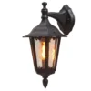 Konstsmide Firenze 7231-750 Wall Light - Matt Black - Alton Garden Centre