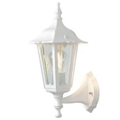 Konstsmide Firenze 7232-250 Wall Light - Matt White - Alton Garden Centre