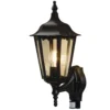 Konstsmide Firenze 7236-750 Wall Light - Matt Black - Alton Garden Centre