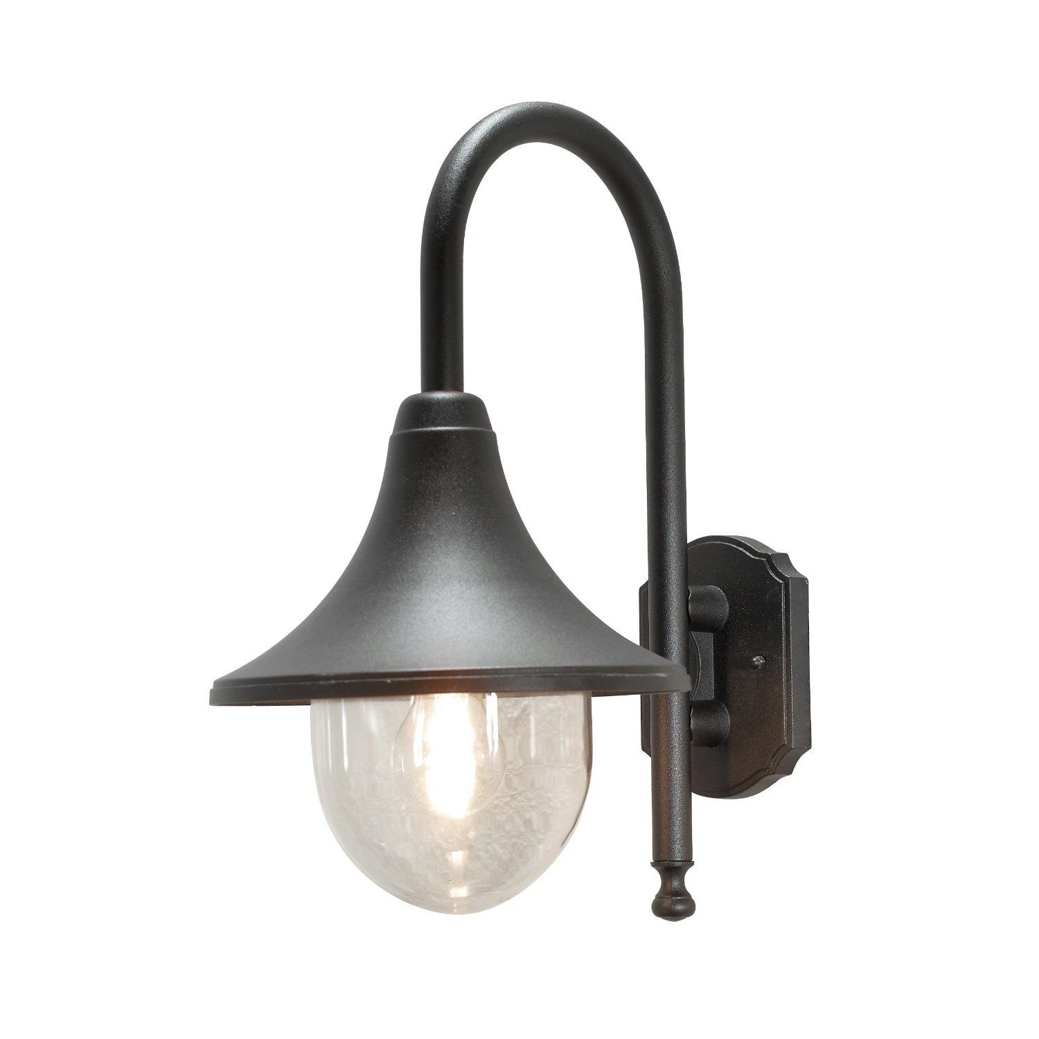 Konstsmide Bari 7237-750 Wall Light - Matt Black - Alton Garden Centre 1 Konstsmide Bari 7237-750 Wall Light - Matt Black - Alton Garden Centre