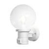 Konstsmide Nemi 7321-250 PIR/Motion Wall Light - Matt White - Alton Garden Centre