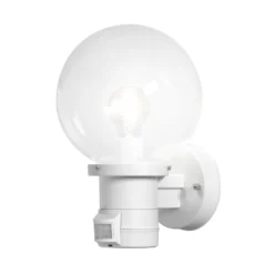 Konstsmide Nemi 7321-250 PIR/Motion Wall Light - Matt White - Alton Garden Centre