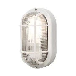 Konstsmide Elmas 7650-200 Wall Light - White - Alton Garden Centre
