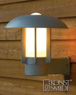 Konstsmide Heimdal 401-312 Wall Light - Aluminium - Alton Garden Centre