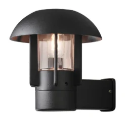 Konstsmide Heimdal 404-750 Wall Light - Matt Black - Alton Garden Centre