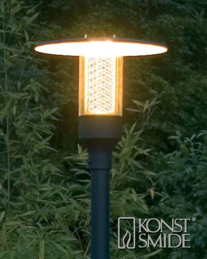 Konstsmide Nova 403-750 Post Light - Matt Black - Alton Garden Centre 2 Konstsmide Nova 403-750 Post Light - Matt Black - Alton Garden Centre - Image 2