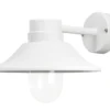 Konstsmide Vega 412-250 Wall Lamp - Matt White - Alton Garden Centre