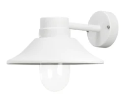 Konstsmide Vega 412-250 Wall Lamp - Matt White - Alton Garden Centre