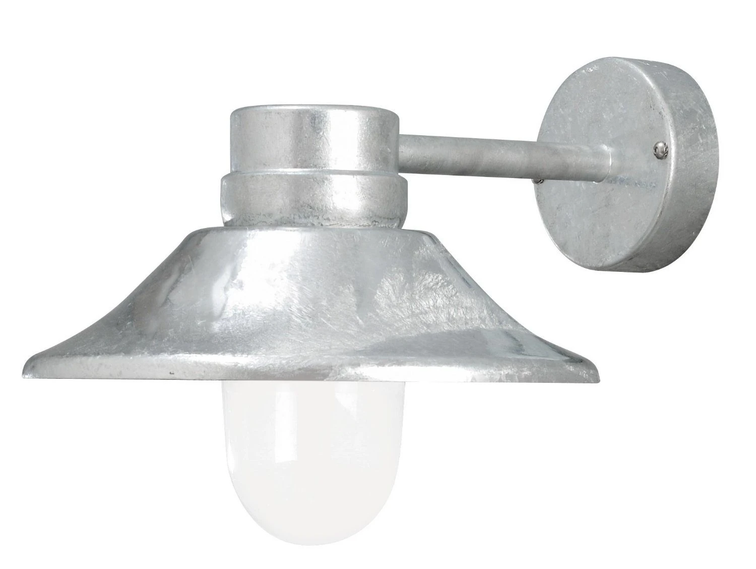 Konstsmide Vega 412-320 Wall Lamp - Galvanised - Alton Garden Centre 1 Konstsmide Vega 412-320 Wall Lamp - Galvanised - Alton Garden Centre