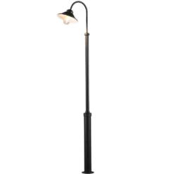 Konstsmide Vega 560-750 Floor Lamp Single Head - Matt Black - Alton Garden Centre