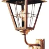 Konstsmide Fenix 433-900 Up Wall Light - Copper - Alton Garden Centre