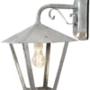 Konstsmide Benu 435-320 Down Wall Light - Galvanised - Alton Garden Centre