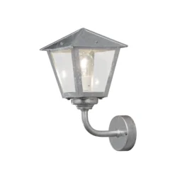 Konstsmide Benu 439-320 Wall Light - Galvanised - Alton Garden Centre
