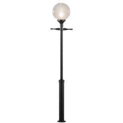 Konstsmide Orion 468-750 Post Light - Matt Black - Alton Garden Centre