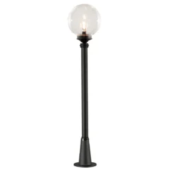 Konstsmide Orion 498-750 Post Light - Matt Black - Alton Garden Centre